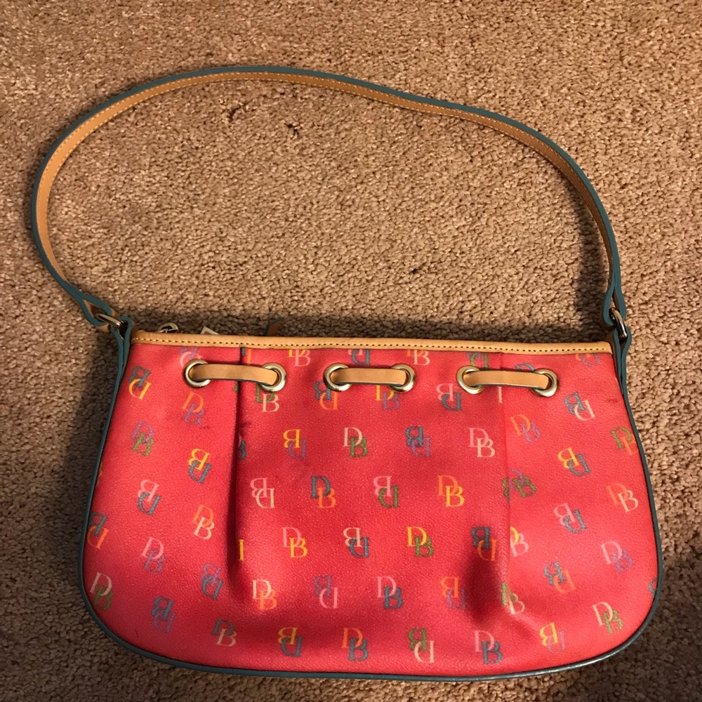 AUTHENTIC, Hard to find, Dooney & Burke hearts bag - Picture 5 of 8